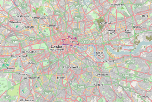 Estado dos dados de Londres em Ago/09